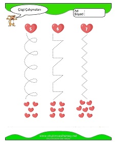 Çizgi Çalışma Sayfaları